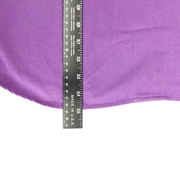 King Ranch Shirt Mens XL Tall XLT Purple Button Down Long Sleeve Western Cowboy - Picture 6 of 14
